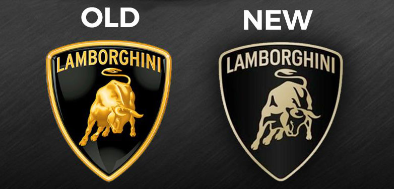 Lamborghini-new-old-logo رونمایی از لوگو جدید لامبورگینی ایتی مایتی