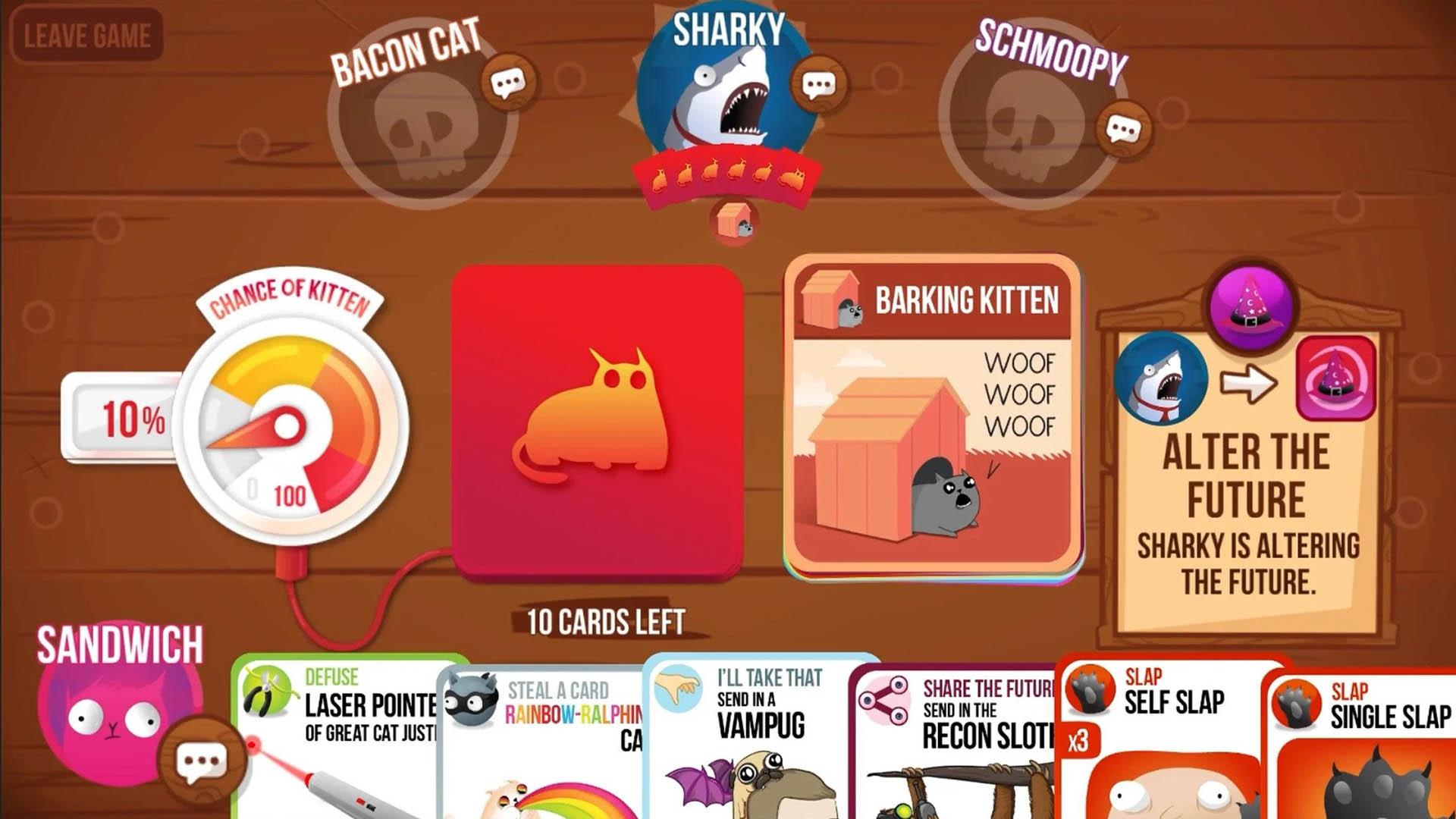 بازی Exploding Kittens - گربه های انفجاری 20 تا از بهترین بازی های رومیزی اندروید ایتی مایتی